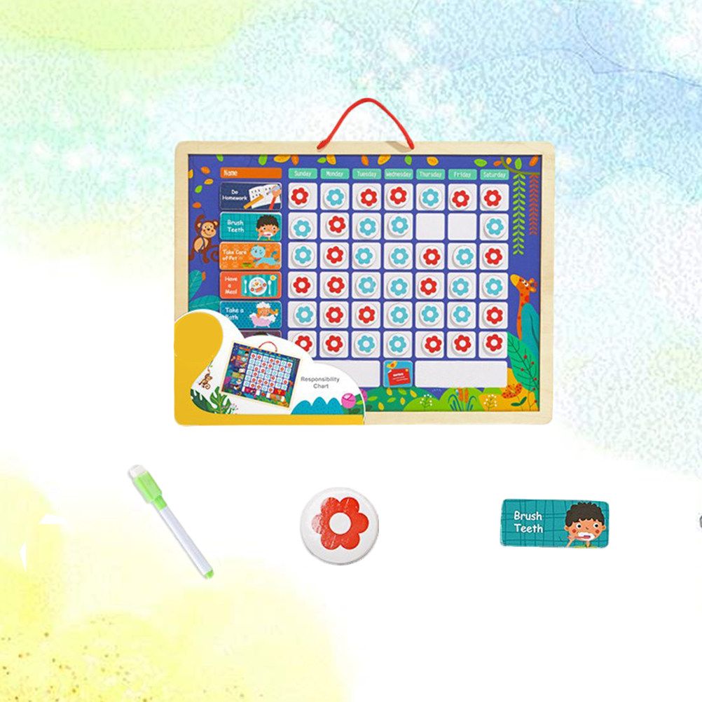 Magnetische Verantwortungs-Taf – Kids Magnetic Reward Chart Board Bewertung und Preis
