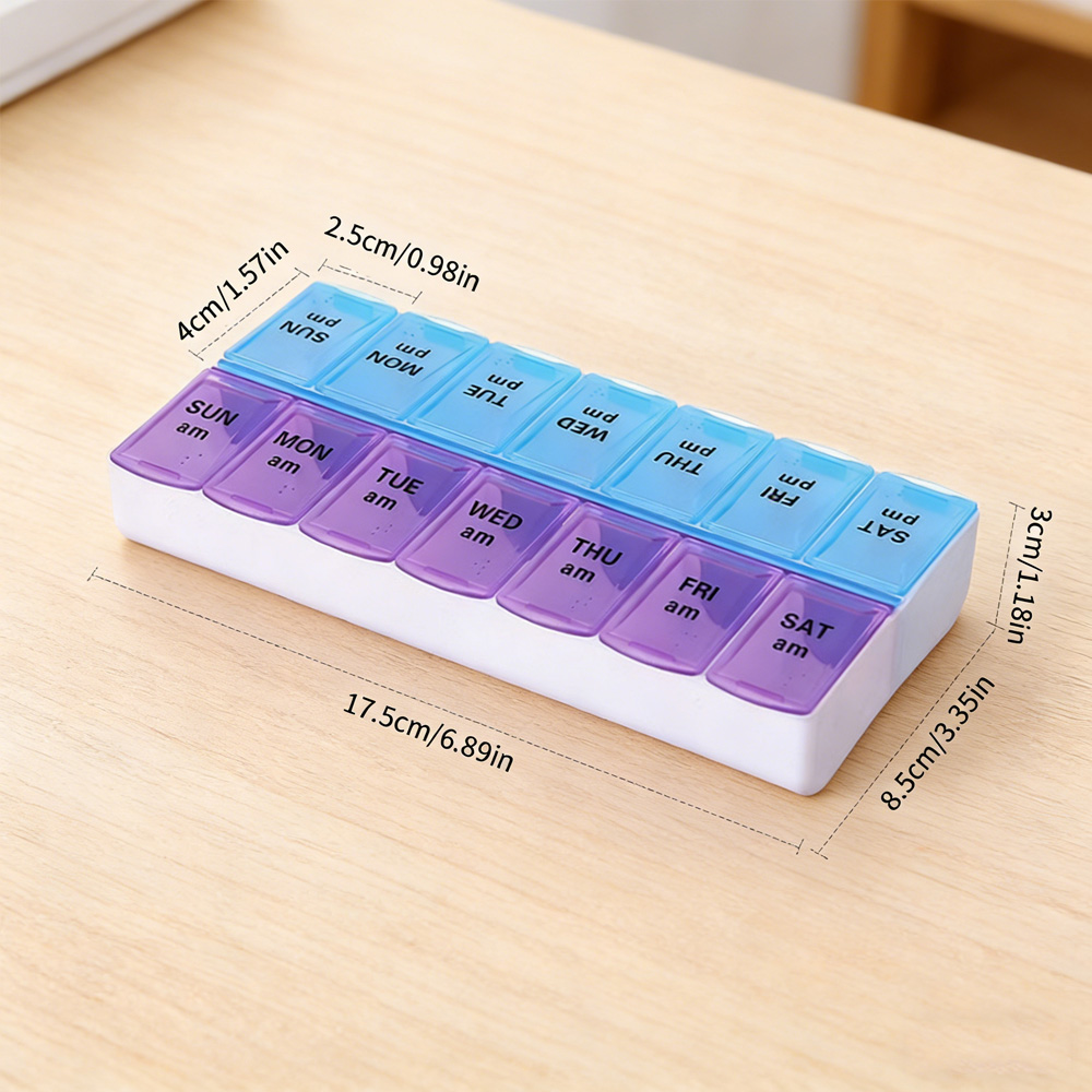 Unabhängige Pillendose mit 14  – Stationery Bewertung und Preis