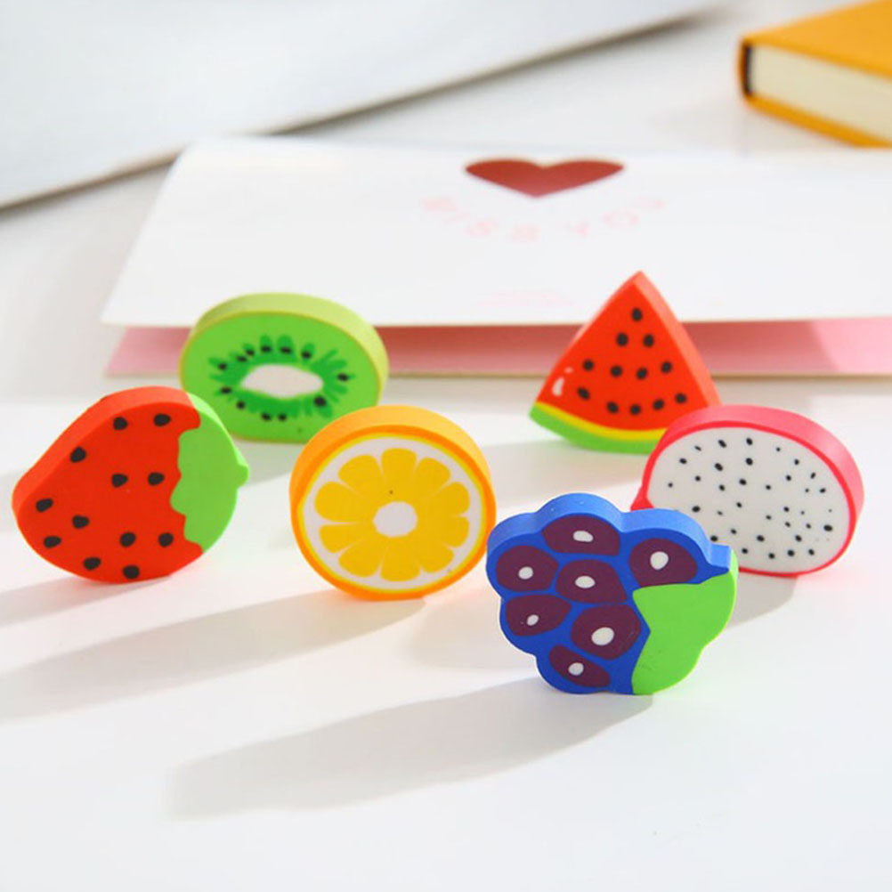 50 Stück Fruchtförmige Cartoon – Stationery Bewertung und Preis