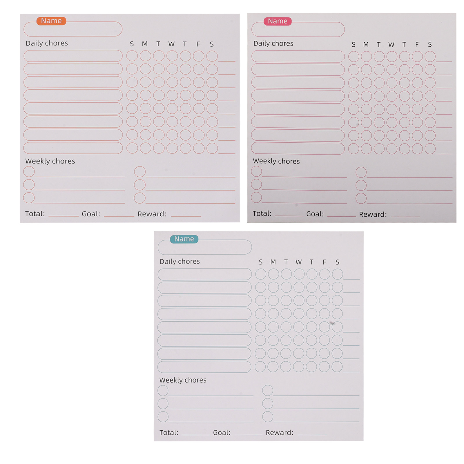 3-teiliges magnetisches Whiteb – Kids Magnetic Reward Chart Board Bewertung und Preis